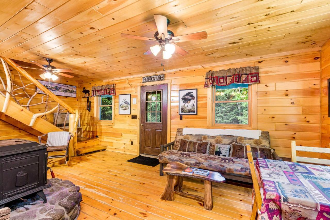 Lost Pond Cabin Schroon Lake Buitenkant foto