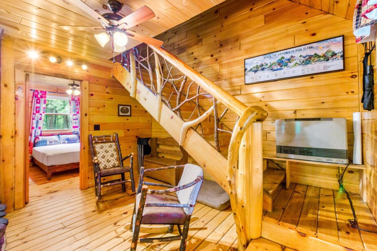 Lost Pond Cabin Schroon Lake Buitenkant foto