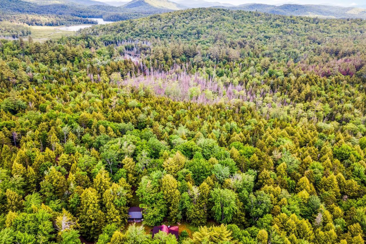 Lost Pond Cabin Schroon Lake Buitenkant foto
