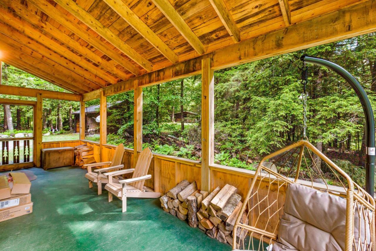 Lost Pond Cabin Schroon Lake Buitenkant foto